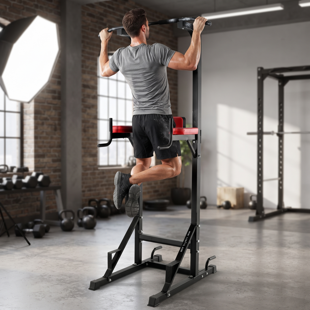 Station de Traction et Dips Multifonction