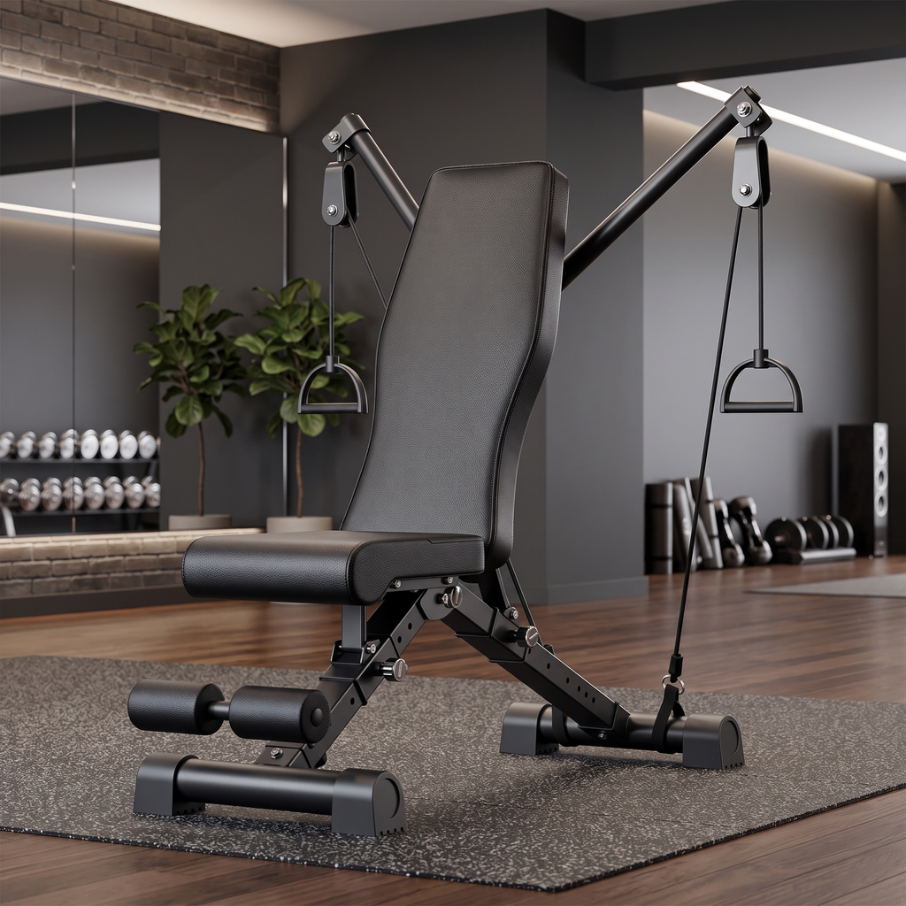 Banc de Musculation avec Poulies