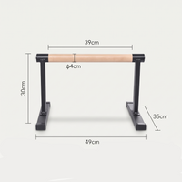 Barres Parallèles en Bois pour Fitness