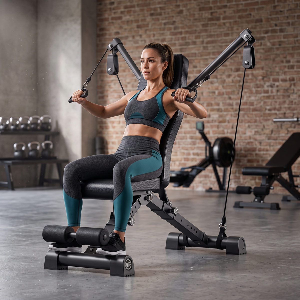 Banc de Musculation avec Poulies