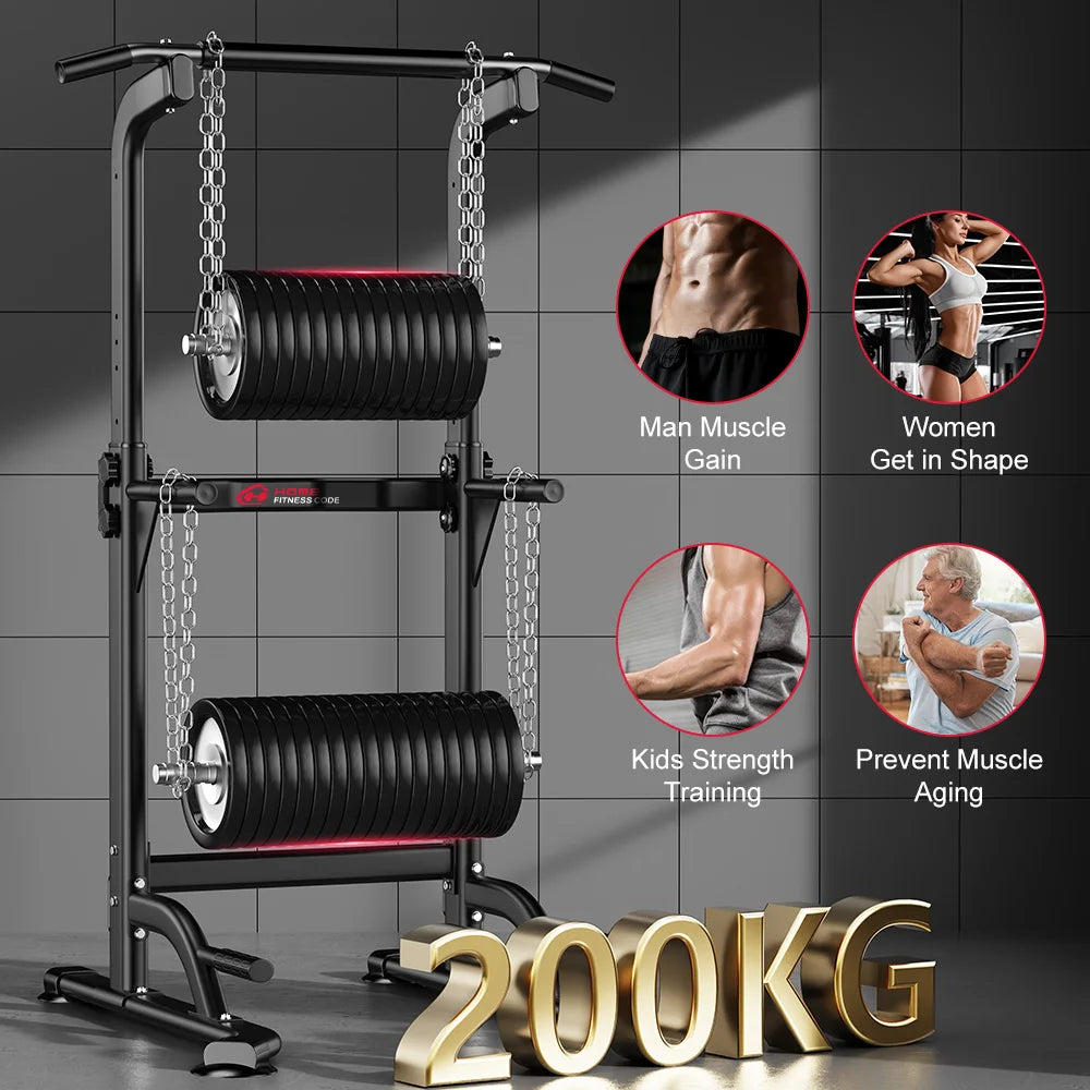 Drawbar, Multifunctional Power Tile Dips' House, BodyBuilding & abdominal Exercise for sport