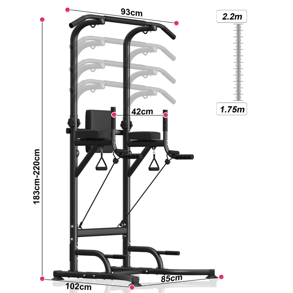 Drawbar, Multifunctional Power Tile Dips' House, BodyBuilding & abdominal Exercise for sport