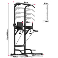 Drawbar, Multifunctional Power Tile Dips' House, BodyBuilding & abdominal Exercise for sport