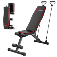 Banc de Musculation Pliable Réglable
