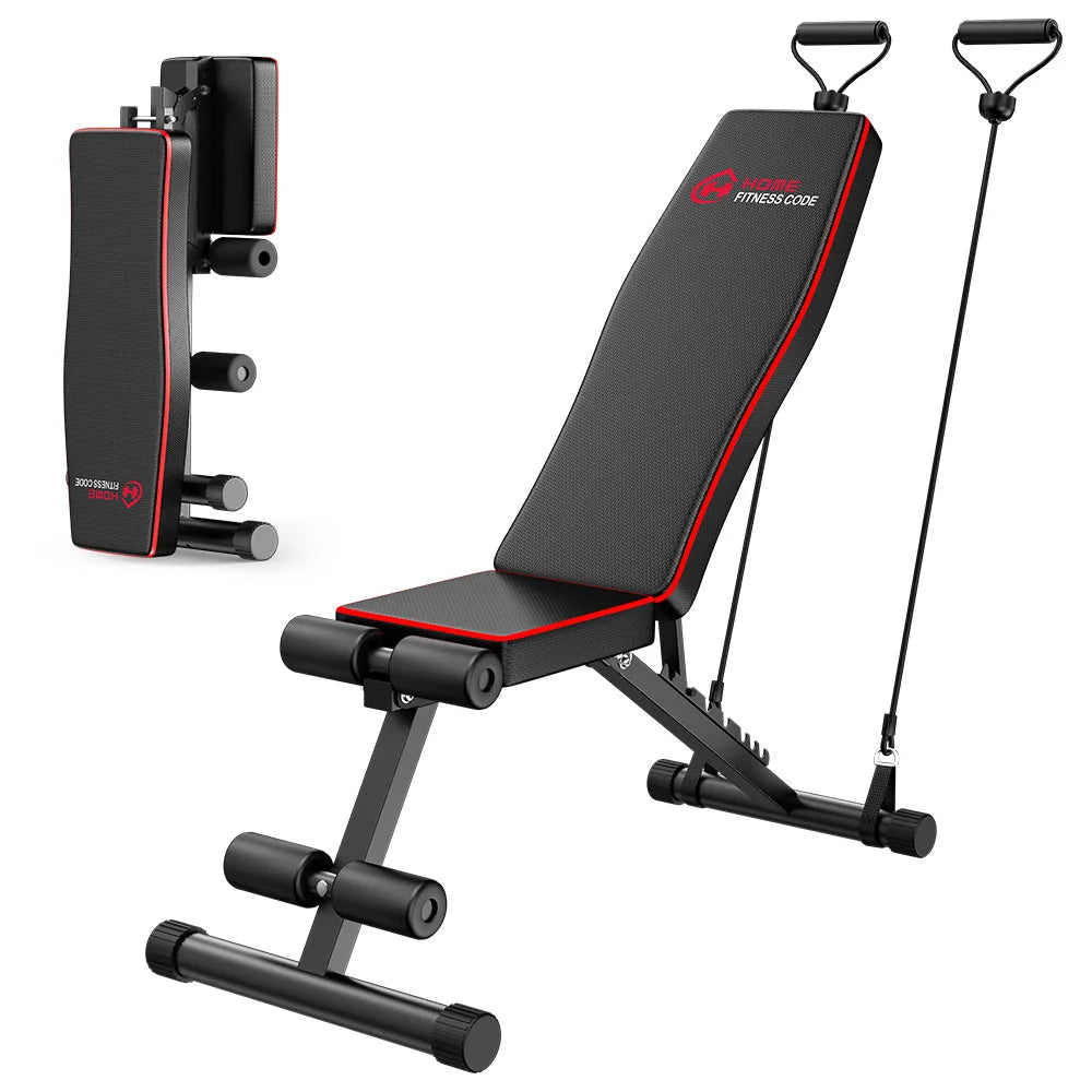 Banc de Musculation Pliable Réglable