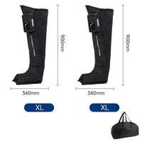 Air Compression Leg Massage Boots Pneumatic Circulation Therapy Device Rechargeable Used To Alleviate Leg Pain And Relax Muscle