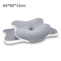 Ergonomic Butterfly Neck Support Pillow, Slow Rebound Memory Foam Cervical Pillow, Breathable Skin-friendly Washable Pillowcase for Neck Pain Relief Deep Sleep