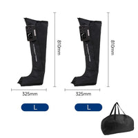 Air Compression Leg Massage Boots Pneumatic Circulation Therapy Device Rechargeable Used To Alleviate Leg Pain And Relax Muscle