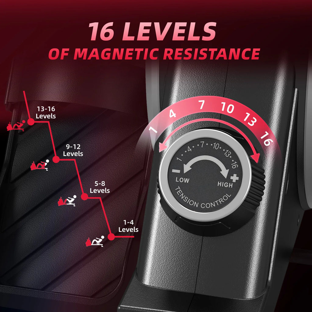 Rameur Magnétique avec Tapis