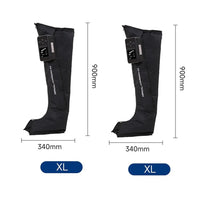 Air Compression Leg Massage Boots Pneumatic Circulation Therapy Device Rechargeable Used To Alleviate Leg Pain And Relax Muscle