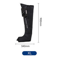 Air Compression Leg Massage Boots Pneumatic Circulation Therapy Device Rechargeable Used To Alleviate Leg Pain And Relax Muscle