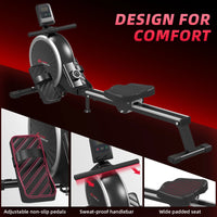 Rameur Magnétique avec Tapis