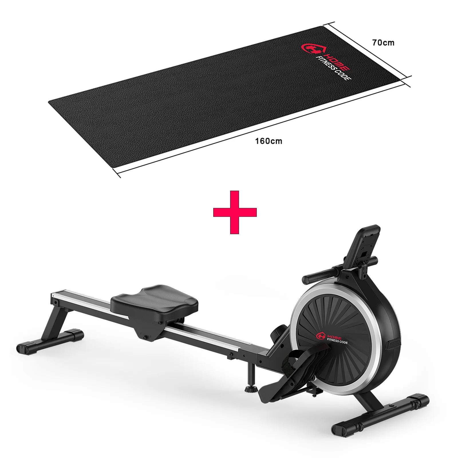 Rameur Magnétique avec Tapis