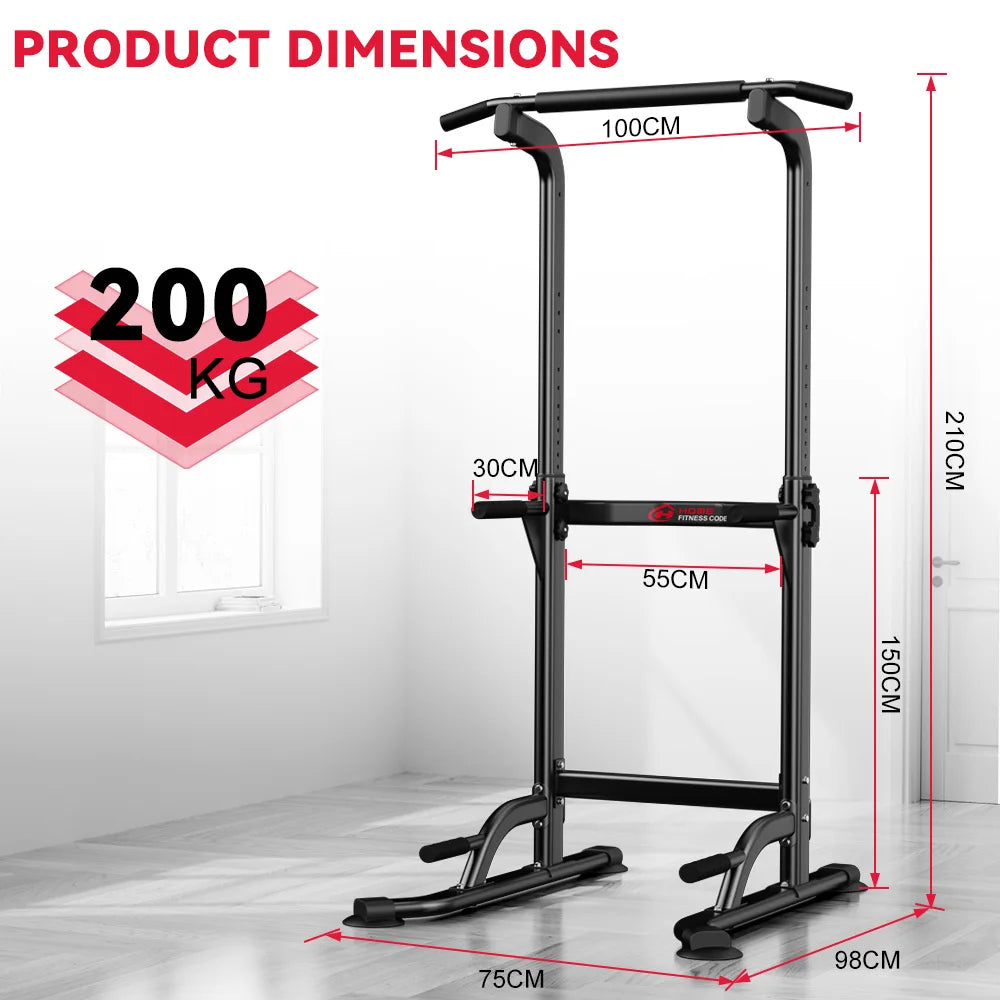 Drawbar, Multifunctional Power Tile Dips' House, BodyBuilding & abdominal Exercise for sport