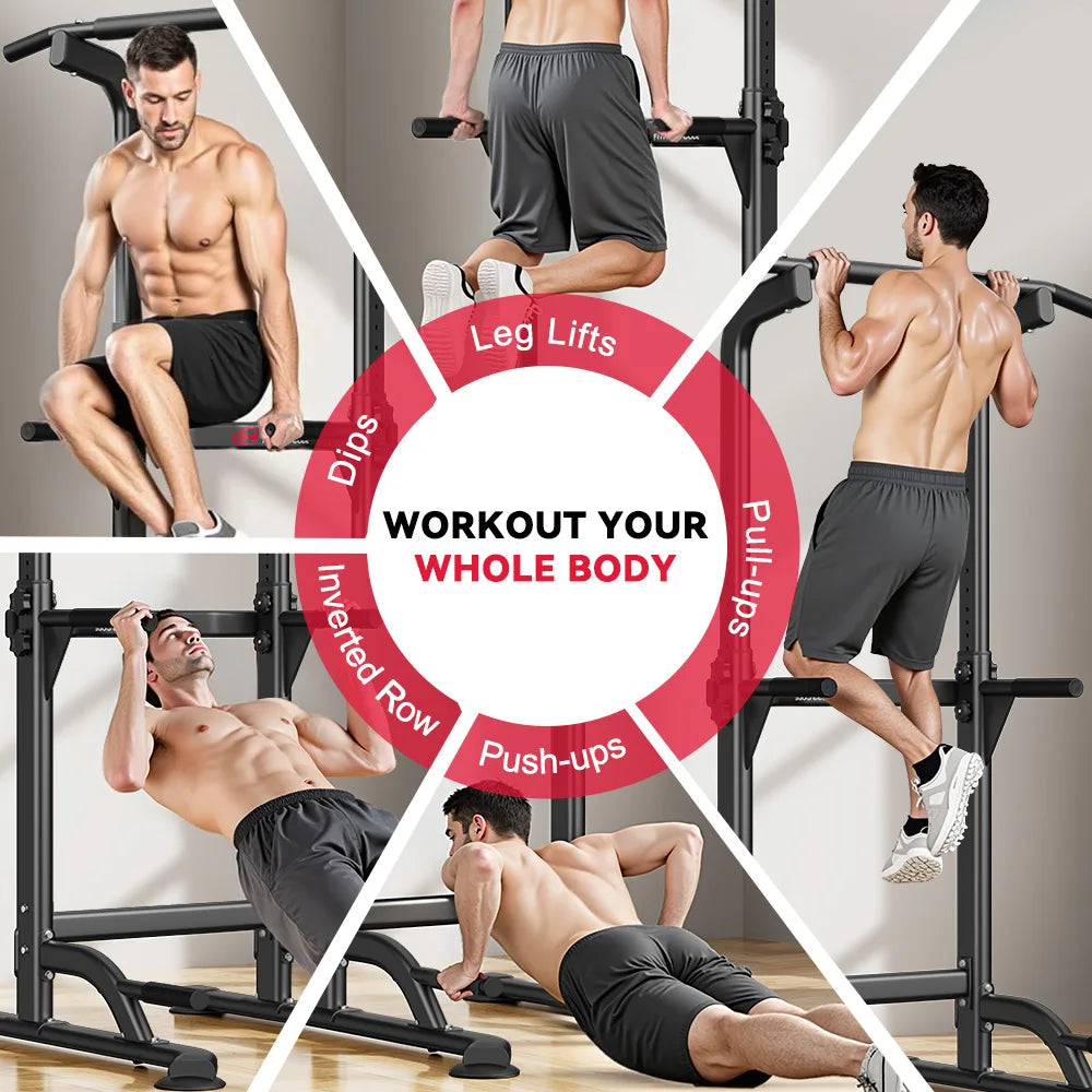 Drawbar, Multifunctional Power Tile Dips' House, BodyBuilding & abdominal Exercise for sport