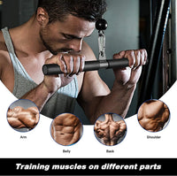 Fitness Straight Bar LAT Pull Down Bar Cable Machine Attachment Tricep Press Down Accessories for Home Gym Workout Training