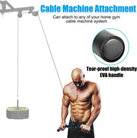 Fitness Straight Bar LAT Pull Down Bar Cable Machine Attachment Tricep Press Down Accessories for Home Gym Workout Training