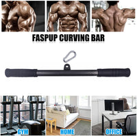 Fitness Straight Bar LAT Pull Down Bar Cable Machine Attachment Tricep Press Down Accessories for Home Gym Workout Training