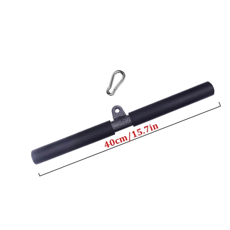 Fitness Straight Bar LAT Pull Down Bar Cable Machine Attachment Tricep Press Down Accessories for Home Gym Workout Training