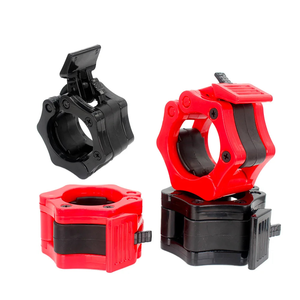 Spinlock Collars Barbell Collar Lock Dumbell Clips Barbell Clamps Weight Lifting Bar Gym Dumbbell Fitness Strength Training