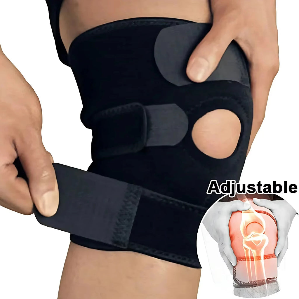 1 piece of sports and fitness knee pad, knee cap with adjustable knee support