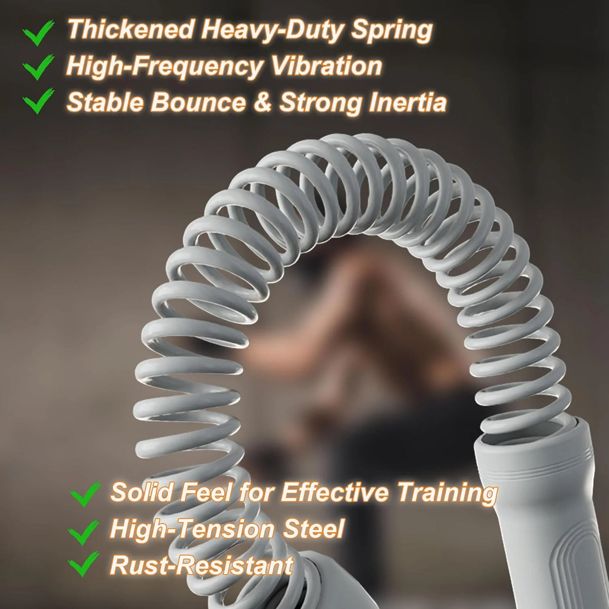 Ropeless Battle Ropes for Home Gym-Cordless Training Rope Fitness Equipment for Men & Women,Weighted Workout Ropes for HIIT,Vers