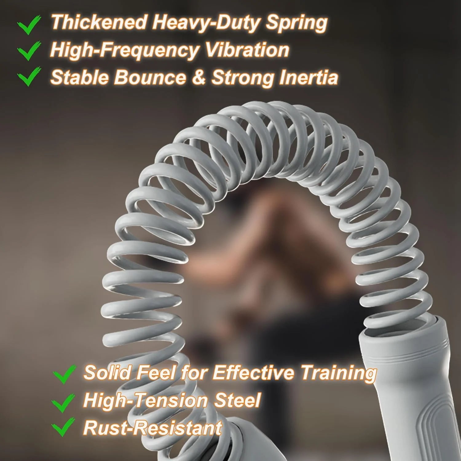 Ropeless Battle Ropes for Home Gym-Cordless Training Rope Fitness Equipment for Men & Women,Weighted Workout Ropes for HIIT,Vers