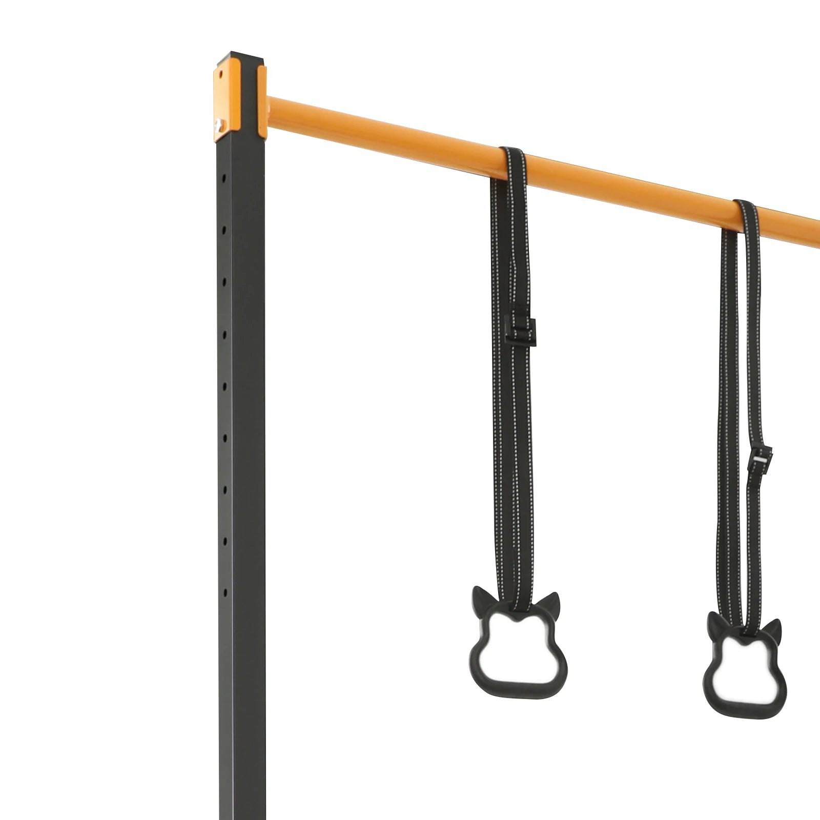 Free Standing Pull Up Station 400KG Heavy Duty Steel Frame 11 Levels Height Adjustable H-shaped Stable Base Anti-slip Grip Fitness Pull-up Bar Dip Stand for Home Gym Full Body Workout Training Equipment