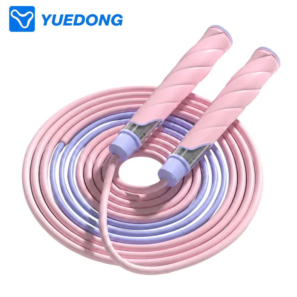 Adjustable Jump Rope Anti-Slip Foam Handle Tangle-Free Skipping Rope for Fitness Workout Training Men Women Lady Indoor Outdoor