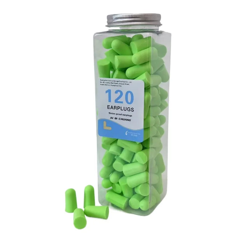 Noise-Canceling Earplugs Soundproof Noise-Reducing Ear Plugs Ultra-Soft Comfortable Ear Protection for Students Sleep Snoring