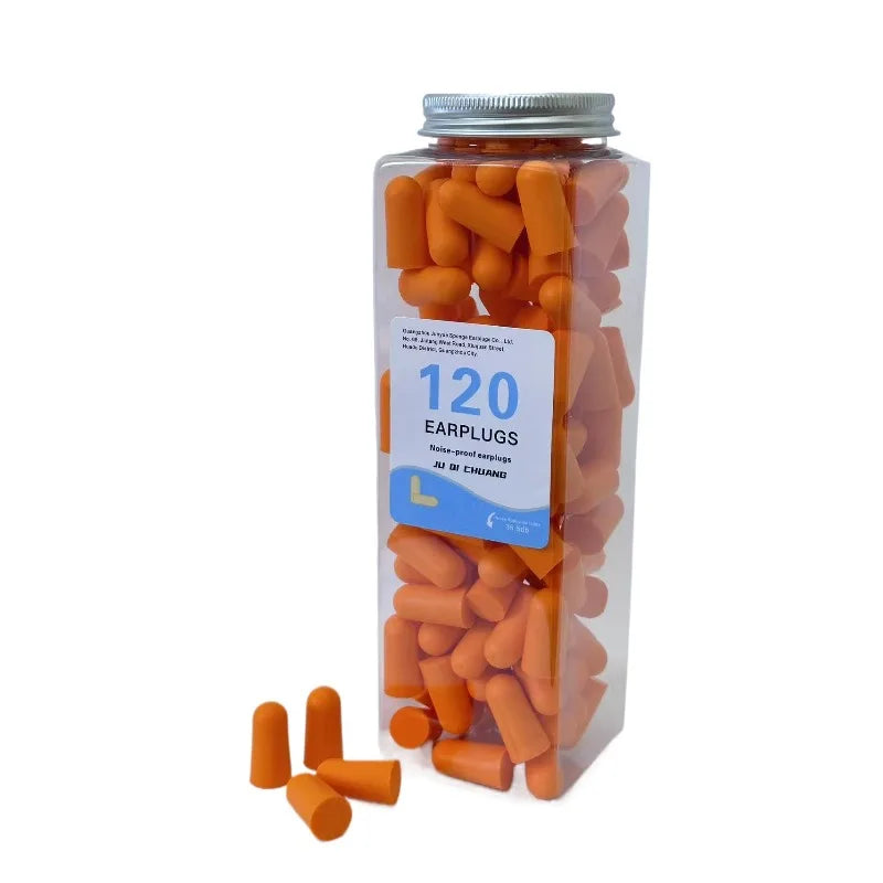 Noise-Canceling Earplugs Soundproof Noise-Reducing Ear Plugs Ultra-Soft Comfortable Ear Protection for Students Sleep Snoring