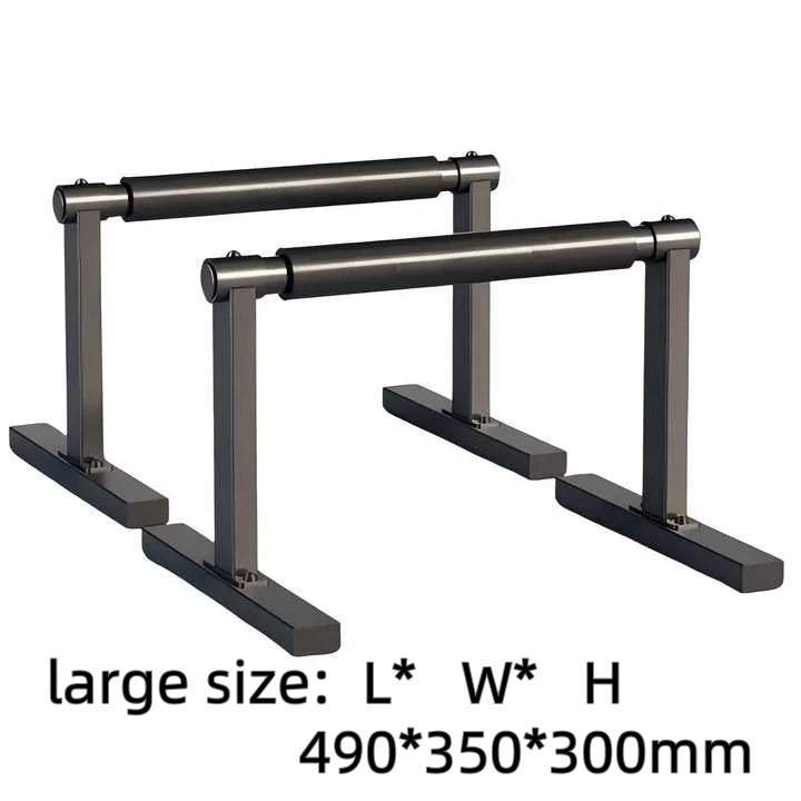 Calisthenics Home Gym Steel Parallettes Fitness Equipment Pull Up Bar Parallettes Sets  Steel Parallel Ladder for Home Gym Use