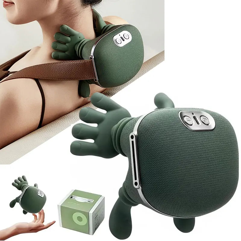 Biomimetic neck and shoulder massager, neck and shoulder biomimetic massager, kneading shawl massager, three-level mode
