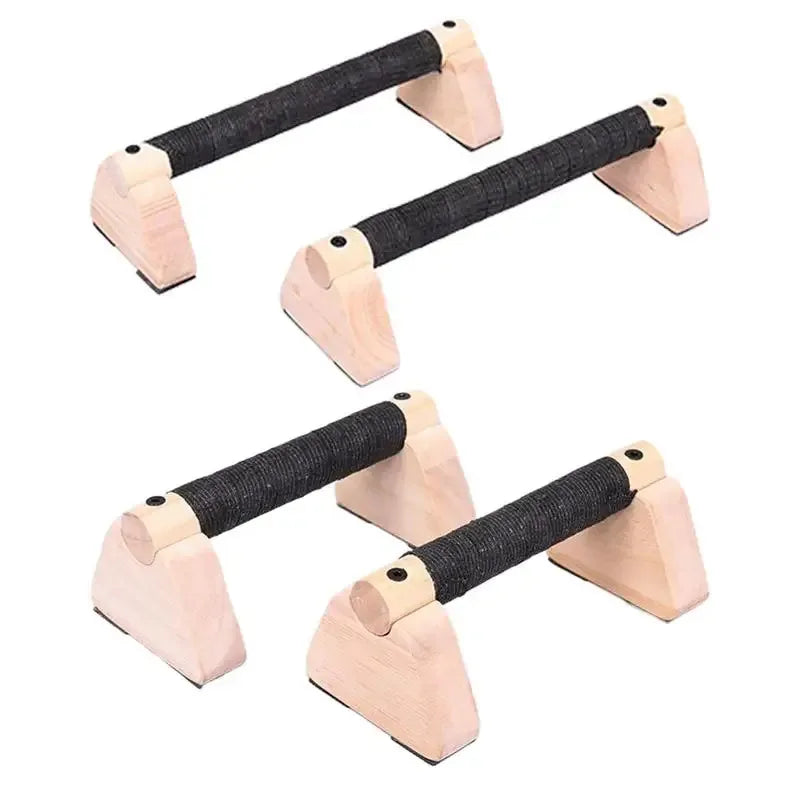 Parallettes en Bois pour Pompes et Calisthénie