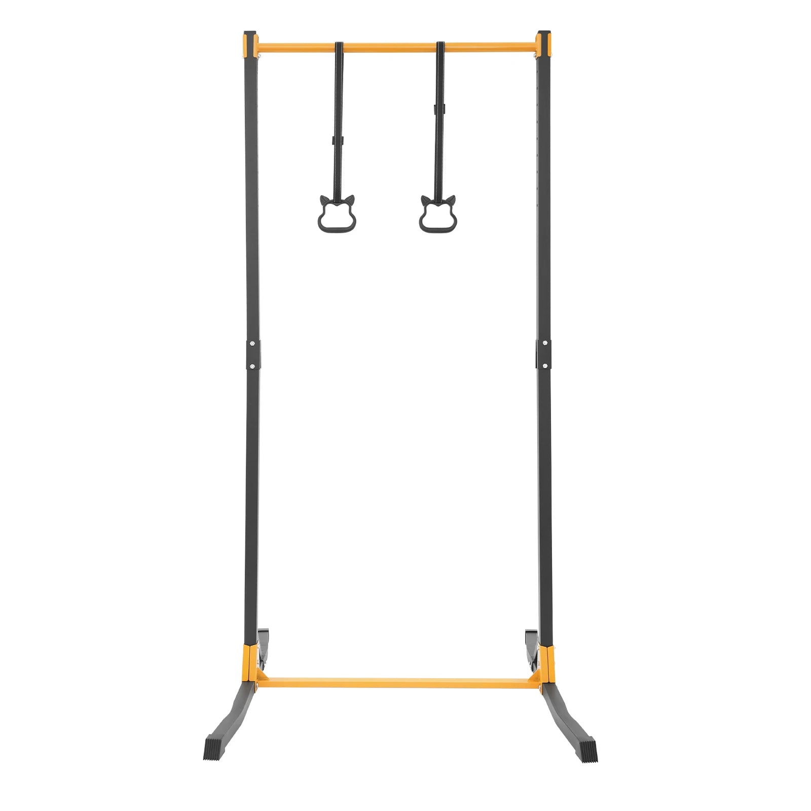 Free Standing Pull Up Station 400KG Heavy Duty Steel Frame 11 Levels Height Adjustable H-shaped Stable Base Anti-slip Grip Fitness Pull-up Bar Dip Stand for Home Gym Full Body Workout Training Equipment