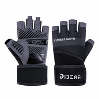 Gym Gloves Bodybuilding Powerlifting Dumbbell Pull Ups Workout Fitness Gloves Strength Training Gym Accessories For Man