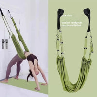 Aerial Strap Aerial Strap Elastic Strong Bearing Capacity Folding Leg Stretcher Strap Flexibility Trainer Flexibility Trainer