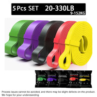 Heavy Duty Resistance Band Latex Elastic Belt Pull Up Assist for Pilates Workout Fitness Home Gym Shape Body Exercise