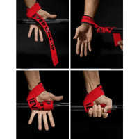 Fitness Lifting Wrist Strap Brace for Weightlifting Crossfit Bodybuilding Support Kettlebell Dumbbell Weights Strength Workout