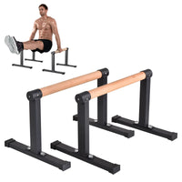 Push Up Bars Parallettes Bars Non Slip Ergonomic Arm Strength Trainer Support 440.9Lbs Heavy Duty Calisthenics Equipment for Home Gym Upper Body Strengthener Exercise Fitness Workout Stands for Men Women