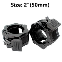 Spinlock Collars Barbell Collar Lock Dumbell Clips Barbell Clamps Weight Lifting Bar Gym Dumbbell Fitness Strength Training