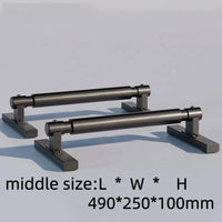 Calisthenics Home Gym Steel Parallettes Fitness Equipment Pull Up Bar Parallettes Sets  Steel Parallel Ladder for Home Gym Use