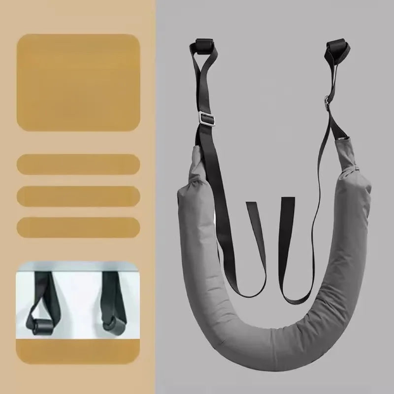 Lumbar Traction Belt for Spinal Stretching - Household Lumbar Suspension Strap, Pull-up Bar Stretcher,Ideal for Home Lumbar Care