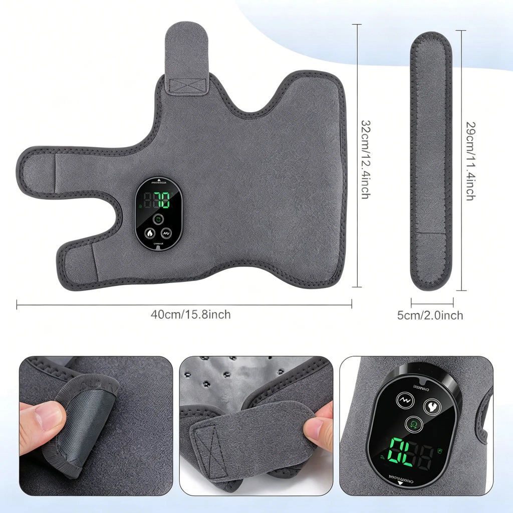 3-in-1 Vibration Massager for Ankle, Wrist & Foot，Foot Massager Suitable for Giving Gifts to Elders and Parents During Festivals