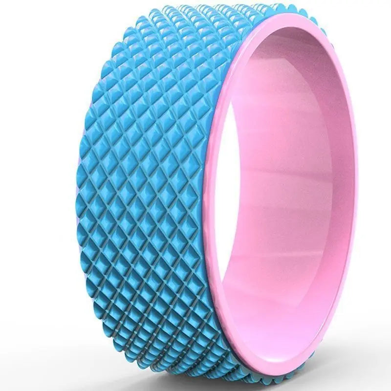 Yoga wheel, open back, fitness wheel, slimming legs, Pilates magic roller, stretching exercise, open shoulders, slimming back