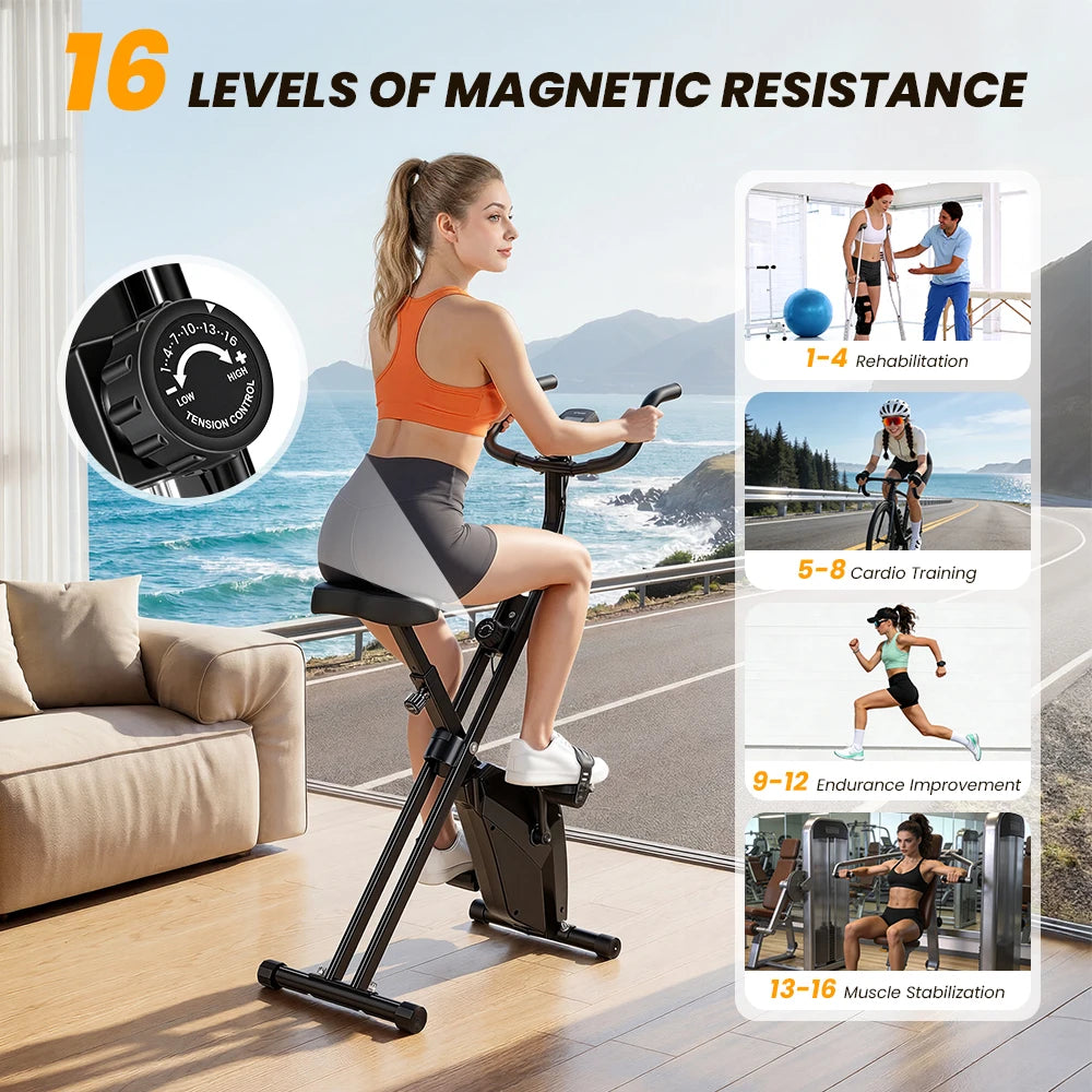 Formill YZJ508 Indoor Cycling Bike Magnetic Resistance Quiet Belt Drive 6KG Flywheel Home Exercise Bike LCD Monitor