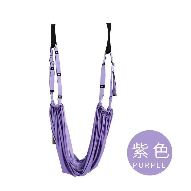Aerial Strap Aerial Strap Elastic Strong Bearing Capacity Folding Leg Stretcher Strap Flexibility Trainer Flexibility Trainer