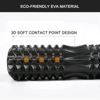 Crescent Solid foam axis 45*13cm yoga post ideal for fitness, yoga, Pilates and muscle relaxation