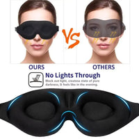3/2/1pcs Eye Mask for Sleeping 3D Night Sleep Super Soft Mask Block Out Light with Women Men Family for Travel and Home Use