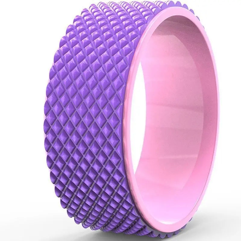 Yoga wheel, open back, fitness wheel, slimming legs, Pilates magic roller, stretching exercise, open shoulders, slimming back